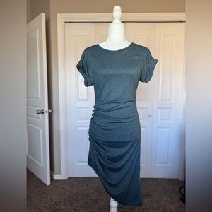 SHEIN Ruched T-Shirt Dress size small
